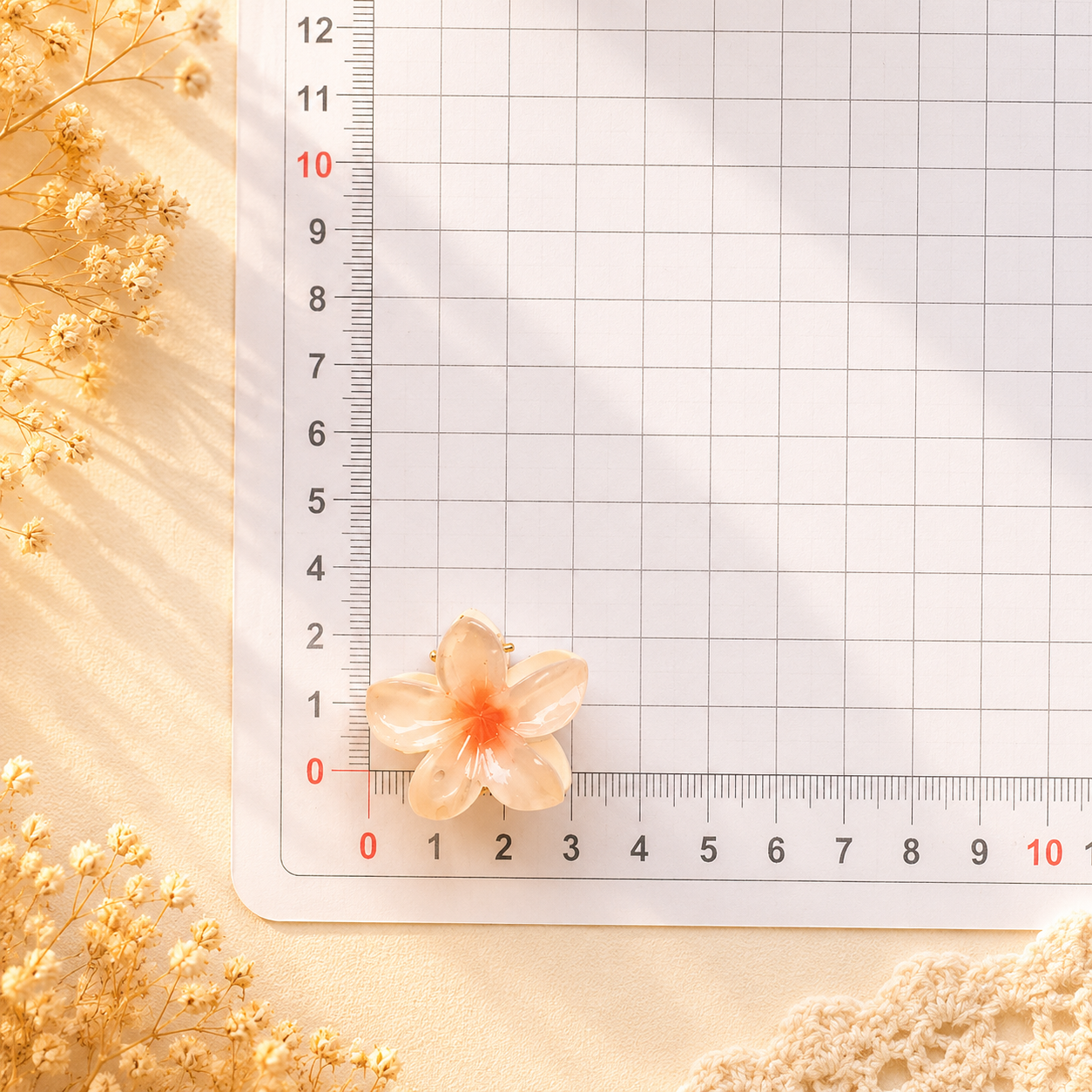 Small Hair Claw - Orange