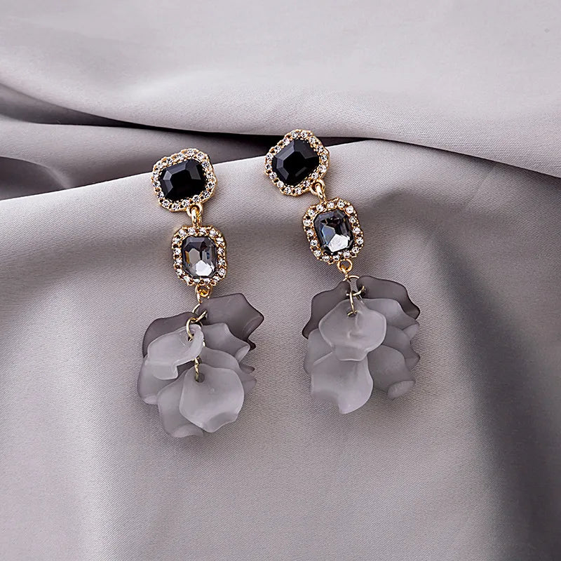 Flower Acrylic Earrings