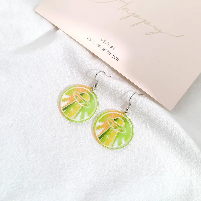 UFO Drop earring