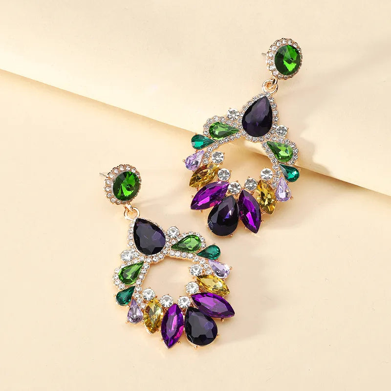 Ethnic Style Earrings - Multicolor