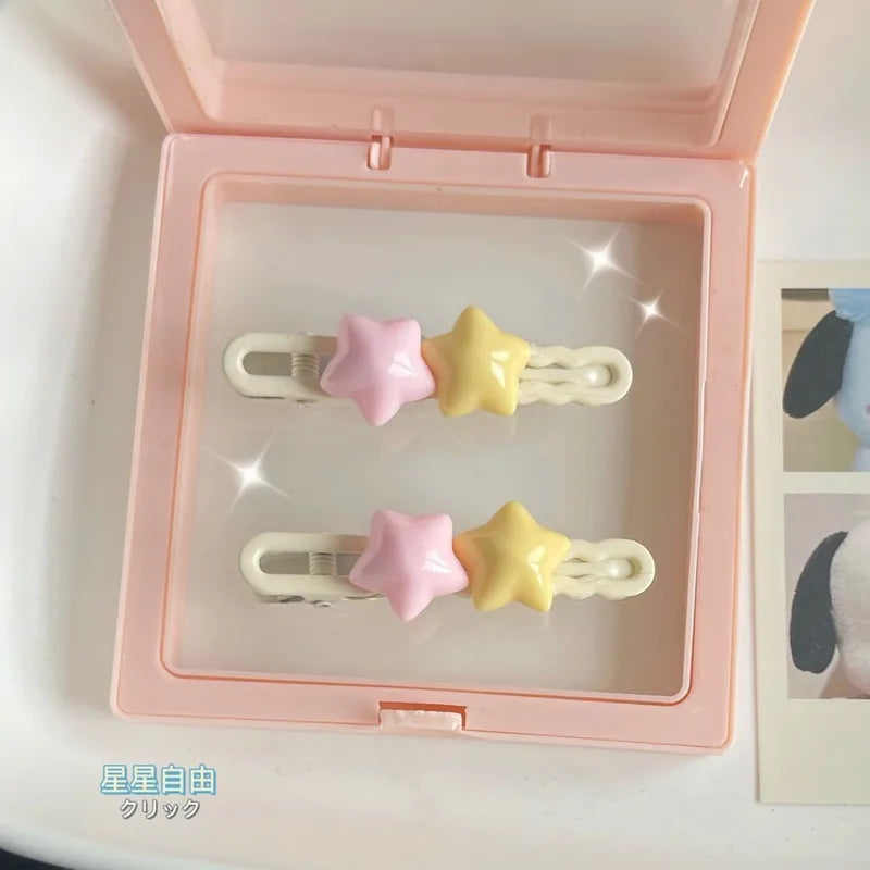 Hairpin - A Yellow Star (one piece)