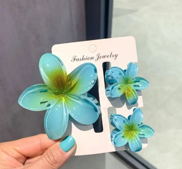 Blue Three-Piece Set Clip