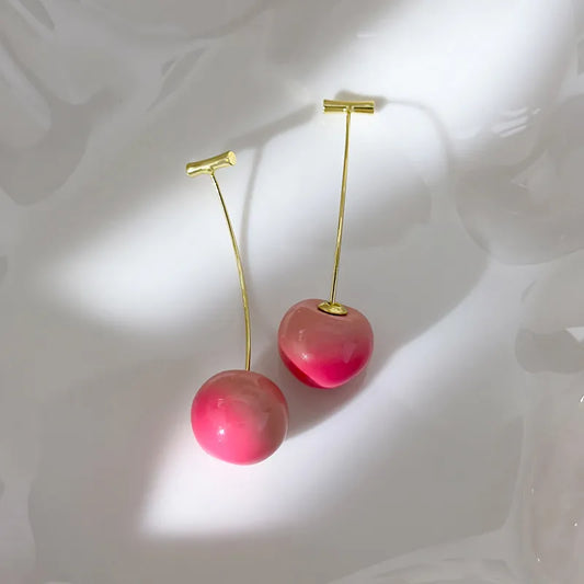 Cherry earrings