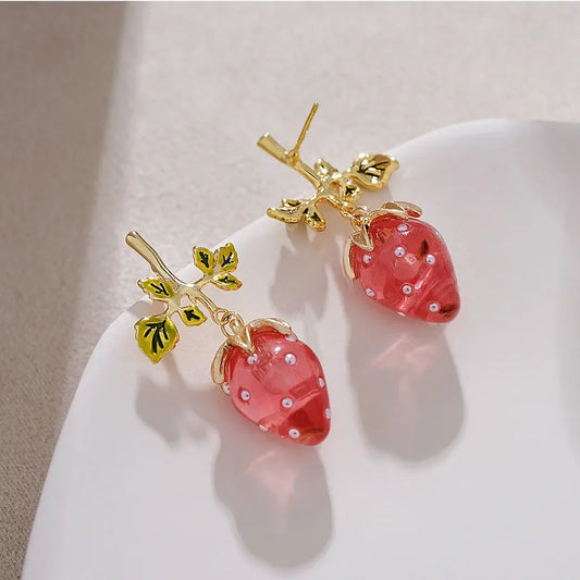 Strawberry Stud Earrings