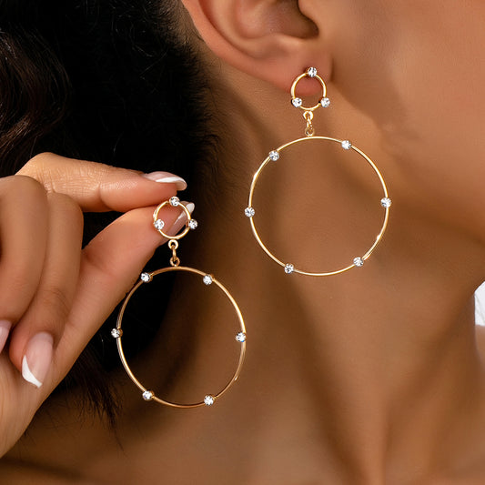 Women's Classic Round Earring