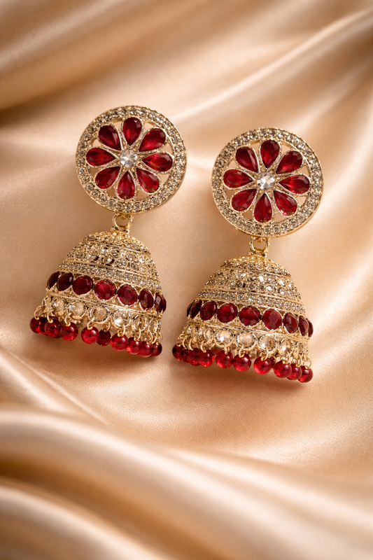 Scarlet Jhumka