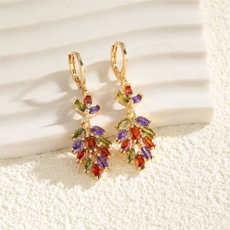 Regalia Bloom Drops - Gold Plated