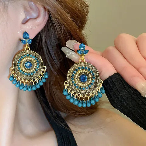 Tassel Earrings Ethnic Style
