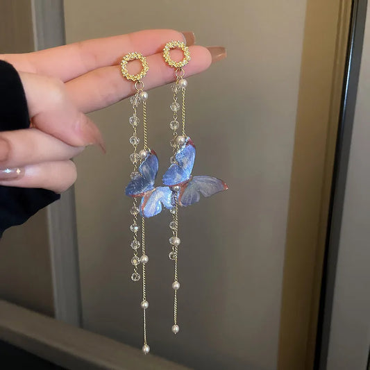 Fairy Style Butterfly Drop Earrings
