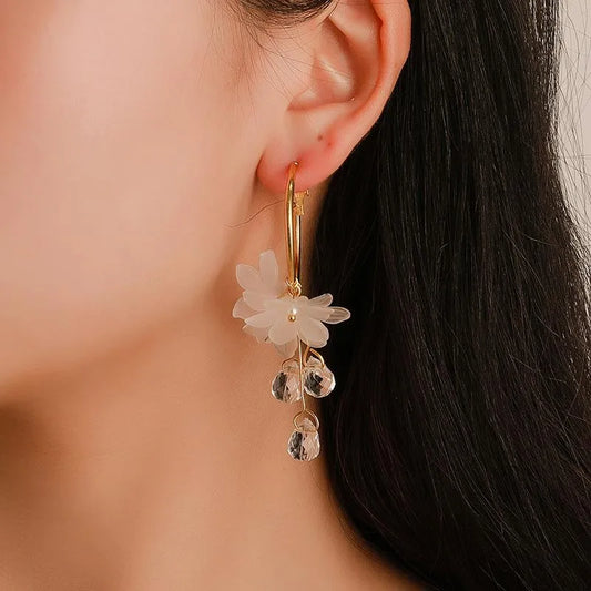 Flower earring