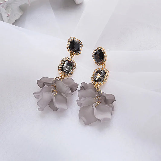 Flower Acrylic Earrings