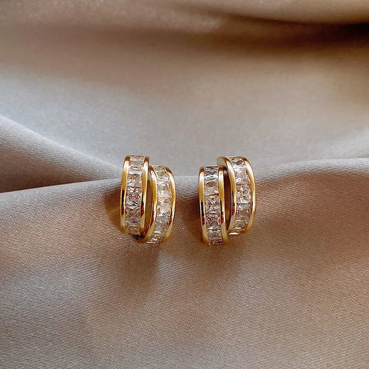 Crystal Stud Earrings