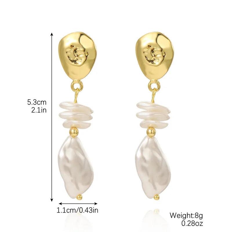 Petals Pearl Earrings