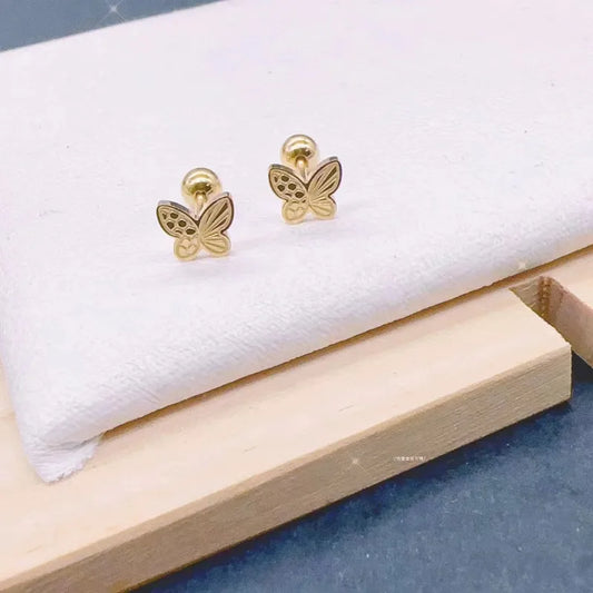 Radiant Wing Studs - Gold Plated