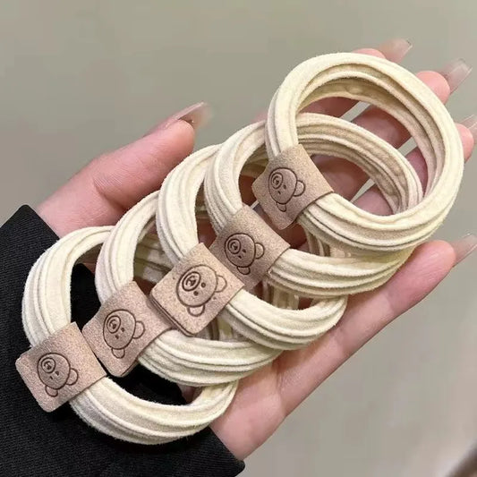 Cream - Handmade High Grade Hair Tie (One Piece)