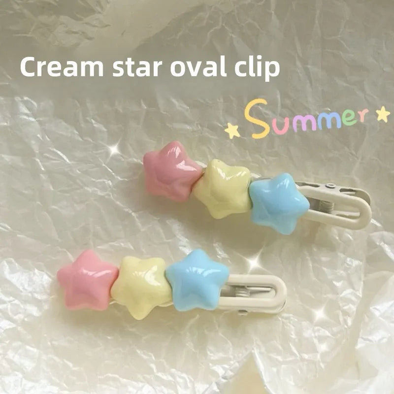 Hairpin - Cream three color (one piece)