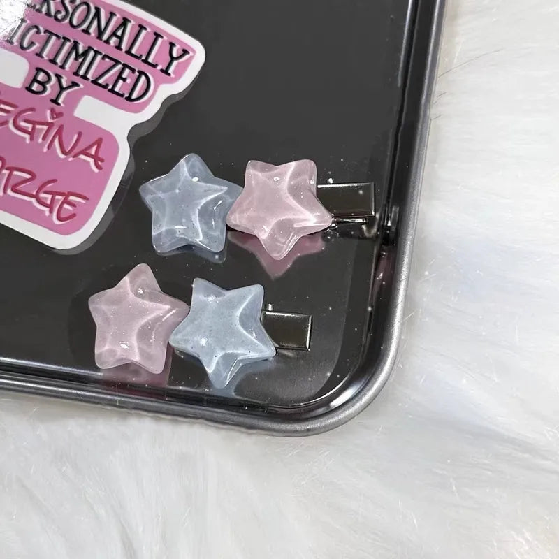 Hairpin - Star blue (2 pieces)