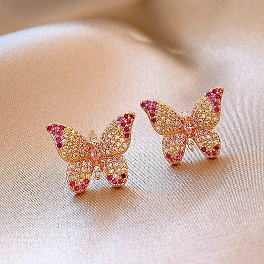 Butterfly Diamond Earrings