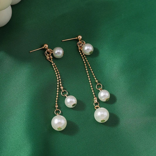 Pearl Drop Earrings - Small Pearl