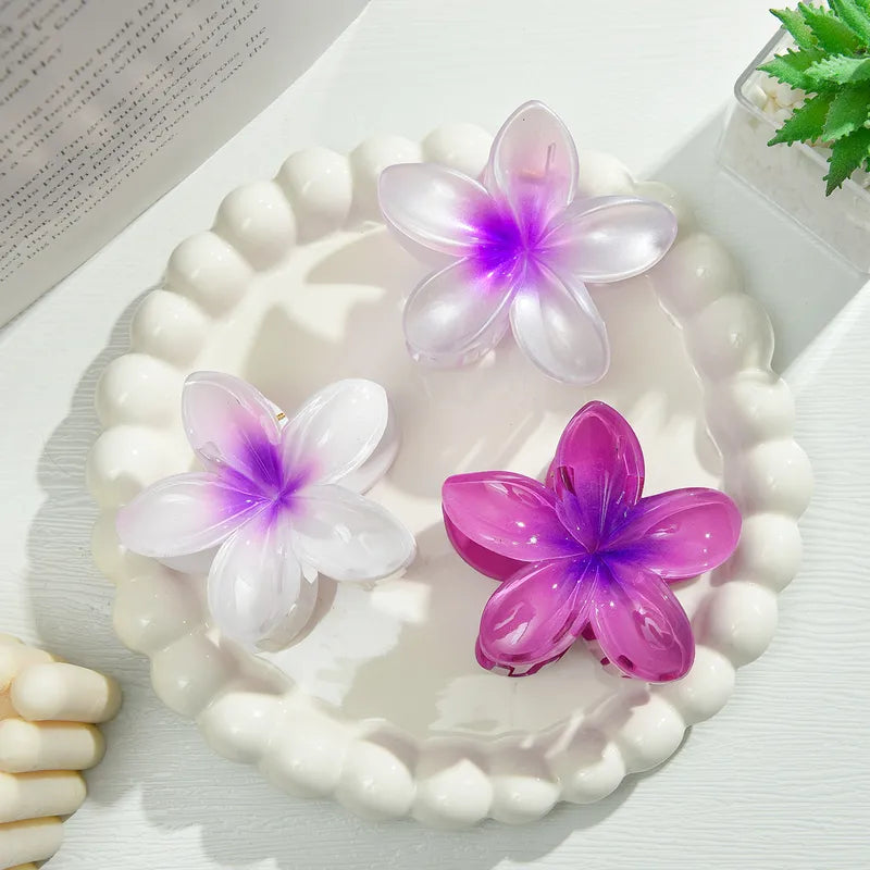 Plumeria Rubra three Combination Clip
