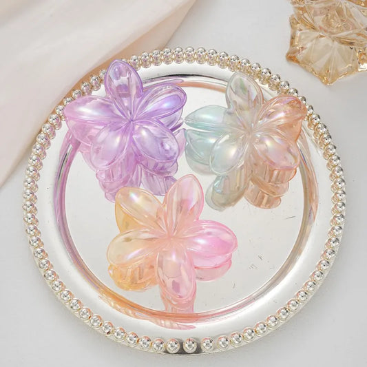 Jelly colored plumeria three combinations clip