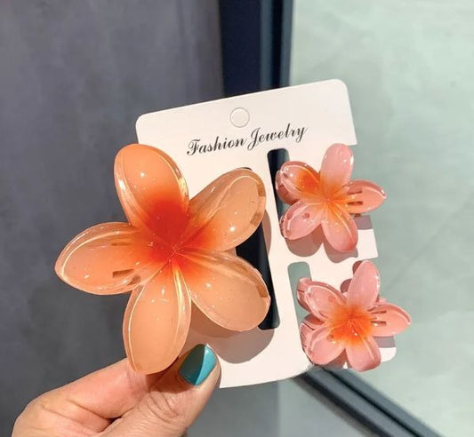 Orange Three-Piece Set Clip