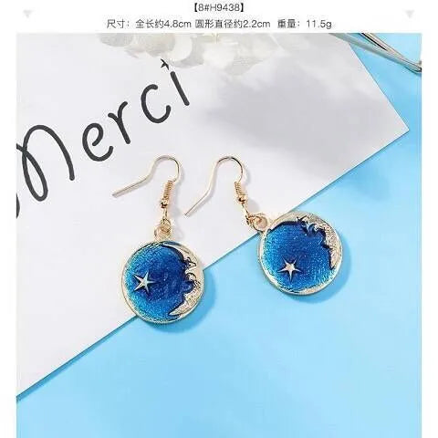 Planet Ear Hook earring