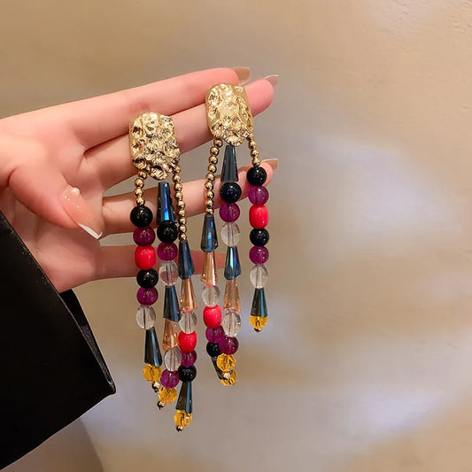 Crystal Bouquet Earrings