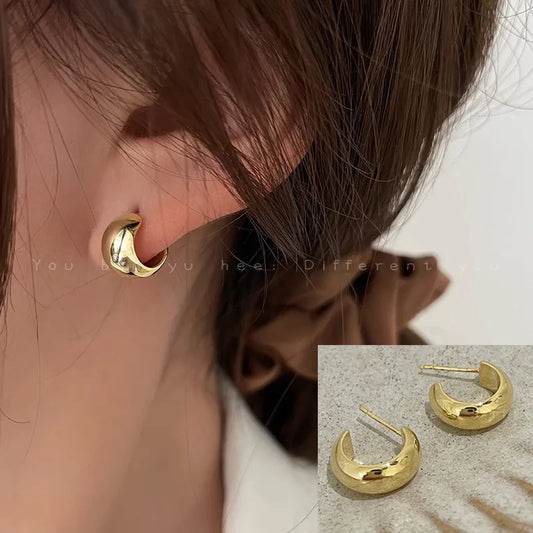 Golden Ring Stud
