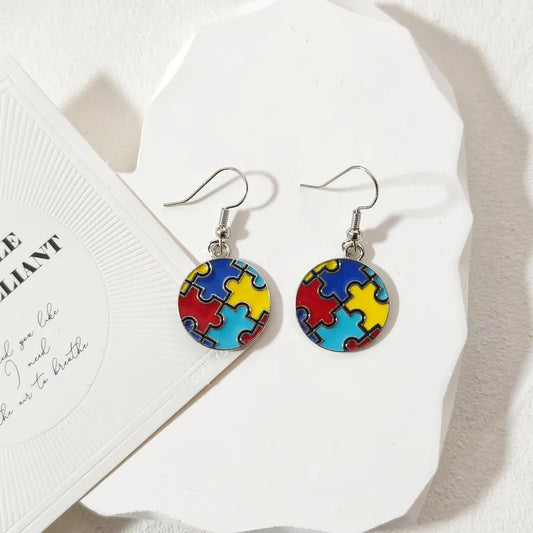 Geometric Pattern Earring