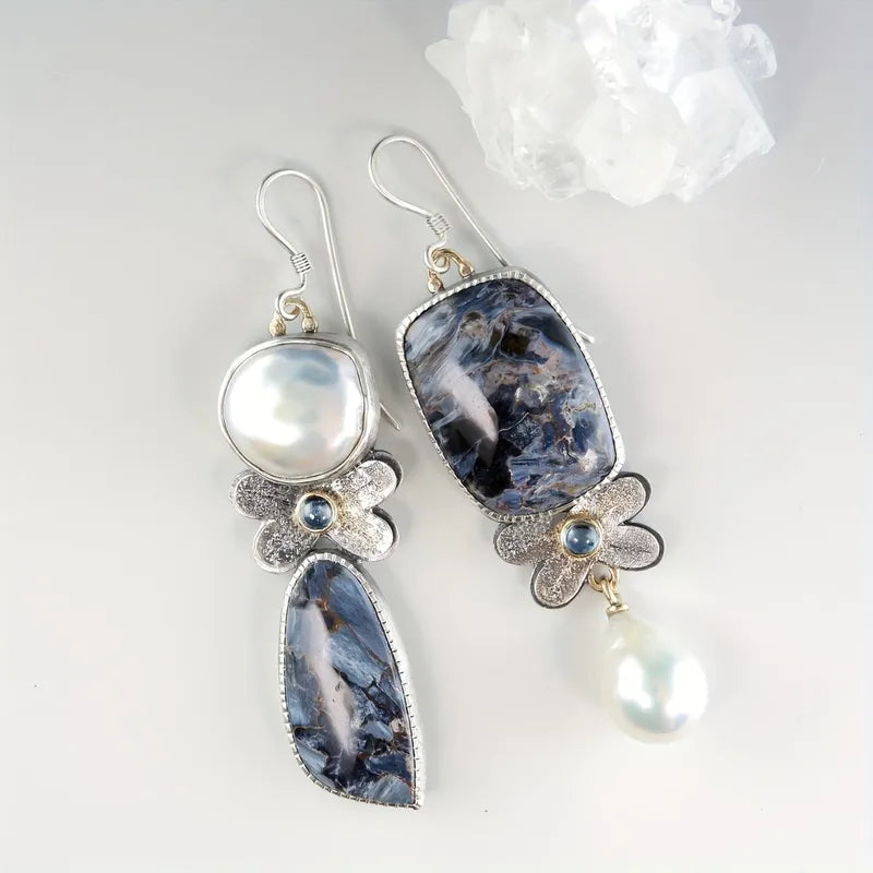 Retro Pearl Earring