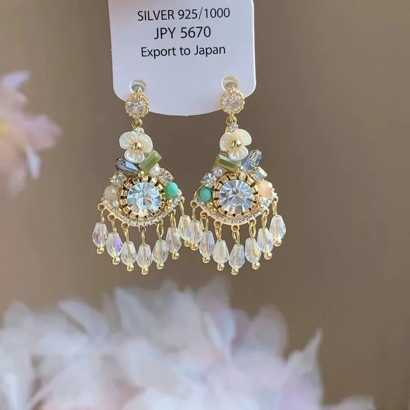 Long Fringe Earrings