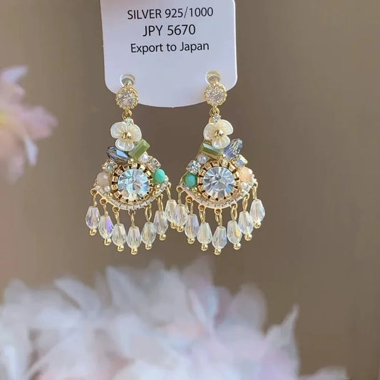 Long Fringe Earrings