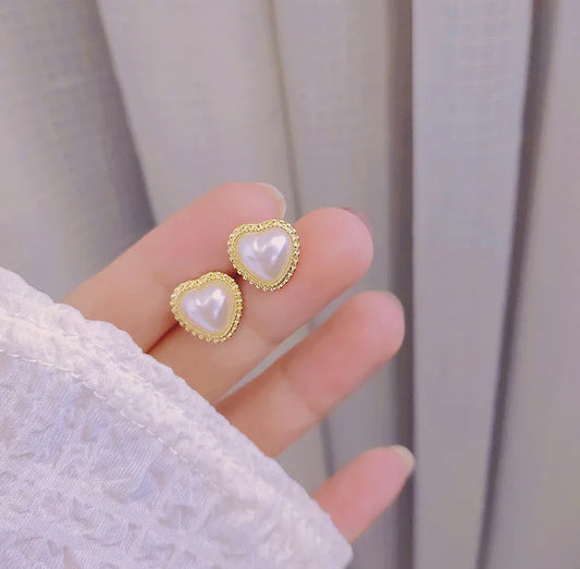 Korean Heart Stud