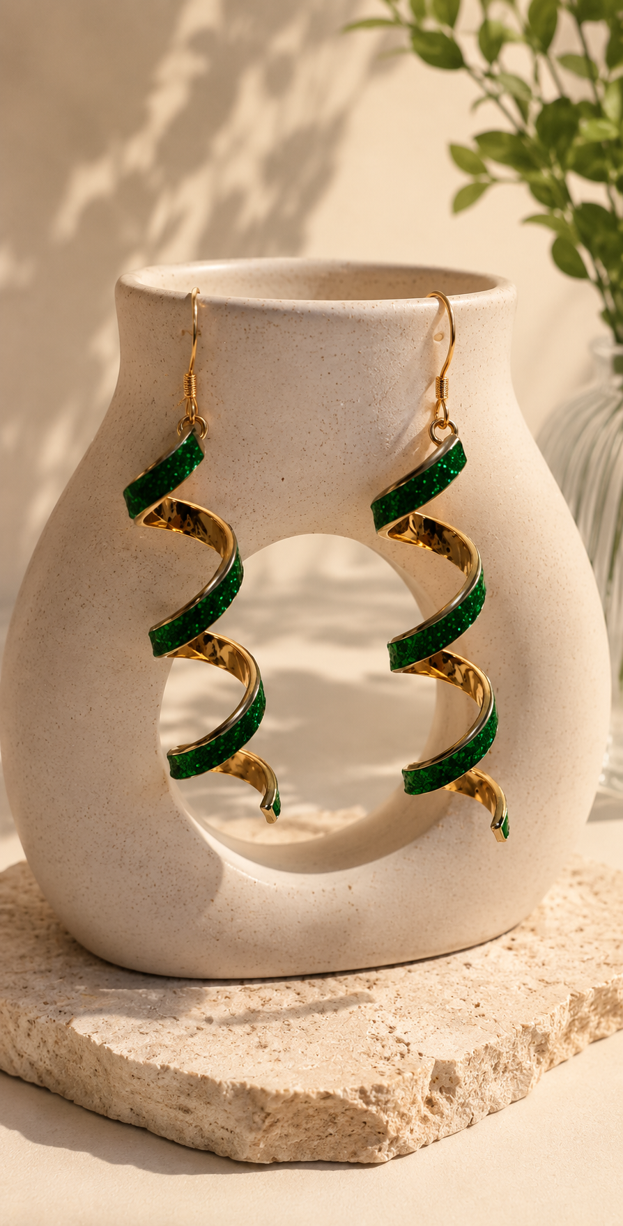 Twist Dangle Earrings