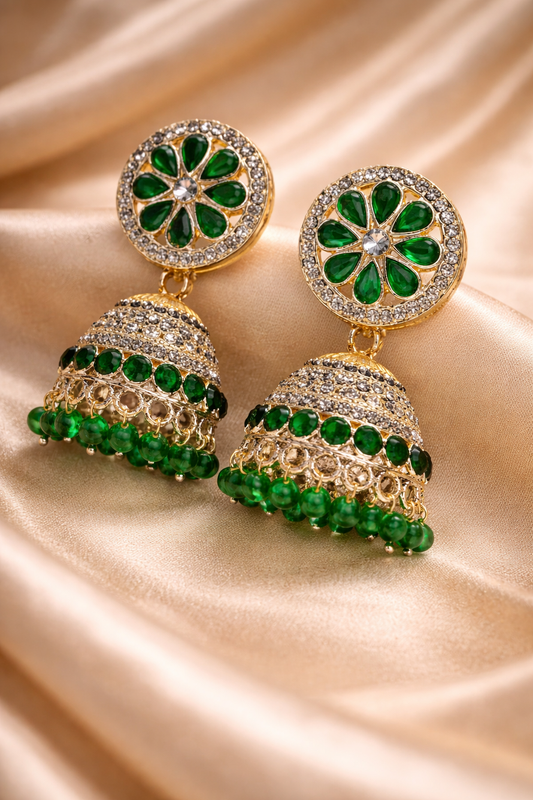 Mint Jhumka