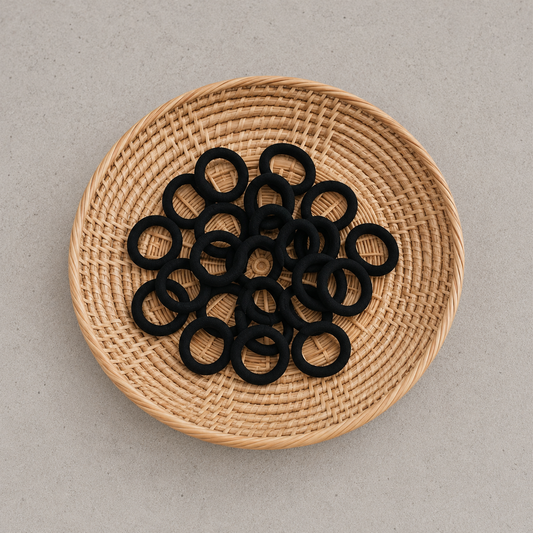 Black Small Hair Band - 49 Pieces in a Box