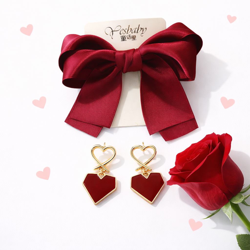 Wine Red Love Valentine Combo