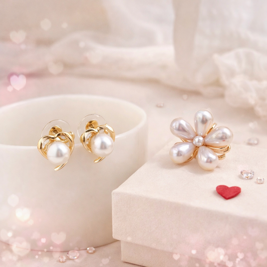 Pearl Blossom Valentine Combo